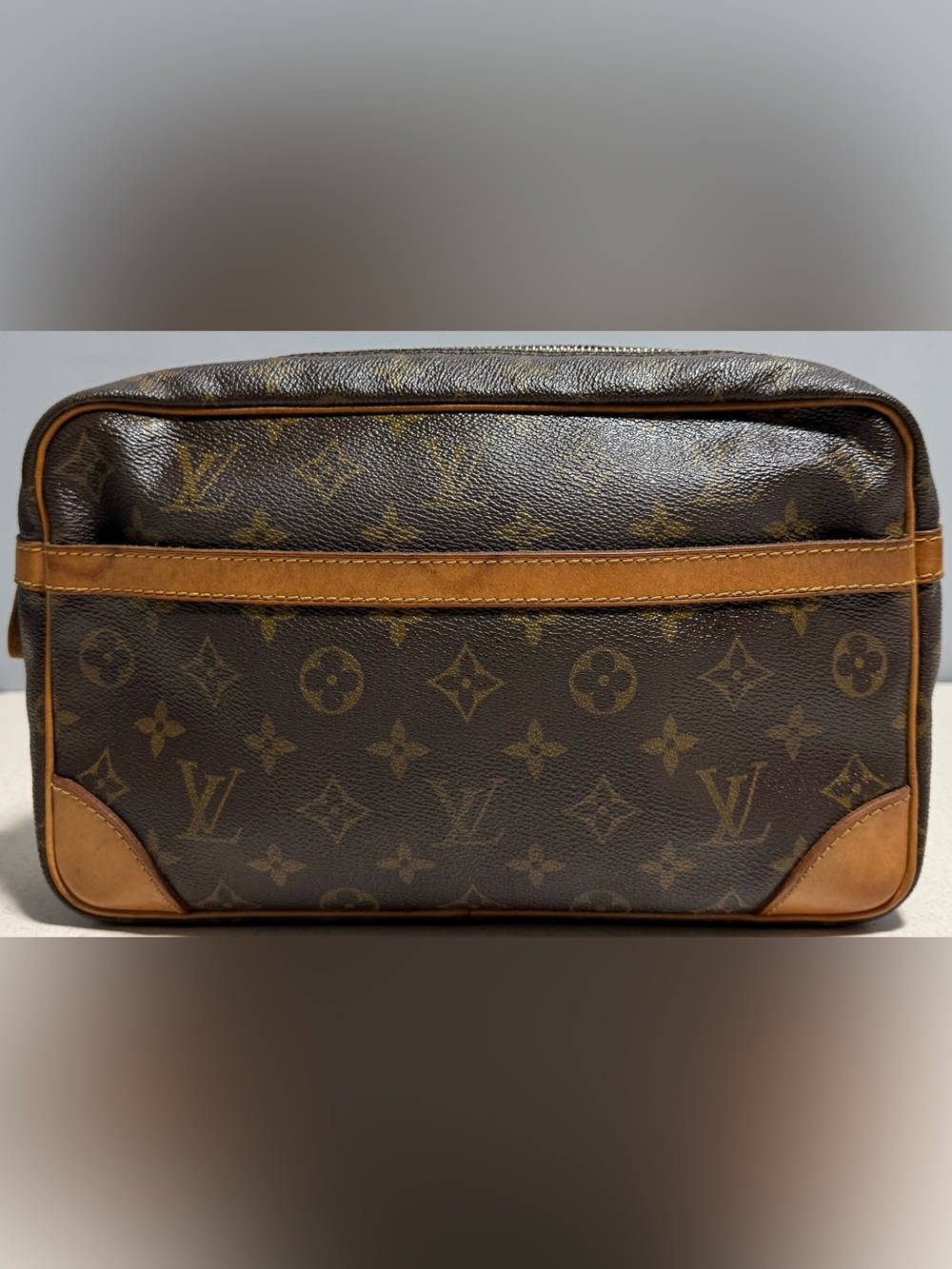 Louis Vuitton Vintage Compiègne 28 Clutch Monogram Canvas